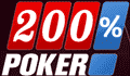 bonus 200% Poker