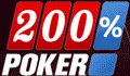 bonus 200% poker