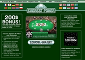 Jouer au freeroll sur Everest poker